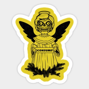 Chrismats tree angel decoration - consume Sticker